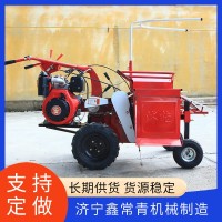 小型前置苞米收貨機 單行玉米秸稈粉碎農(nóng)用機械掰玉米機器