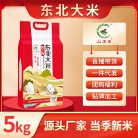 東北大米十斤雙層真空包裝新米大米磚福利五谷雜糧廠家批發(fā)雜糧