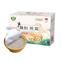 【華貴】即食燕窩藕粉禮盒裝早餐代餐懶人免煮廠家直供