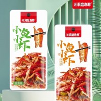 湘洞庭漁郡 小魚小蝦13克一包湖南特色香辣小魚仔休閑零食