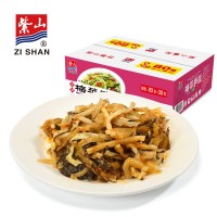 紫山香辣梅菜筍絲雪咸菜醬菜下拌飯菜80g*30特產(chǎn)整箱早佐餐下酒菜