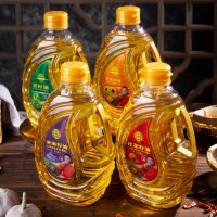 禮恩堂食用油紅花籽油葵花籽油菜籽油亞麻籽油1.8升桶裝批發(fā)代發(fā)